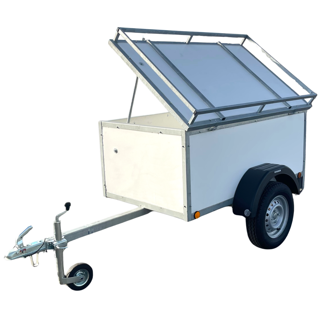 Remorque Bagagère avec Capot Remorque Import