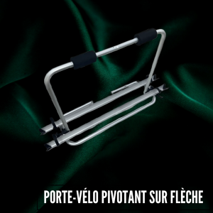 Porte-vélos pivotant sur flèche V