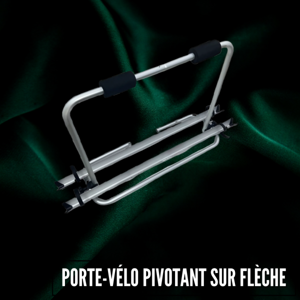 Porte-vélos pivotant sur flèche V