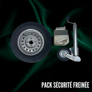 Pack sécurité pour remorque freinée