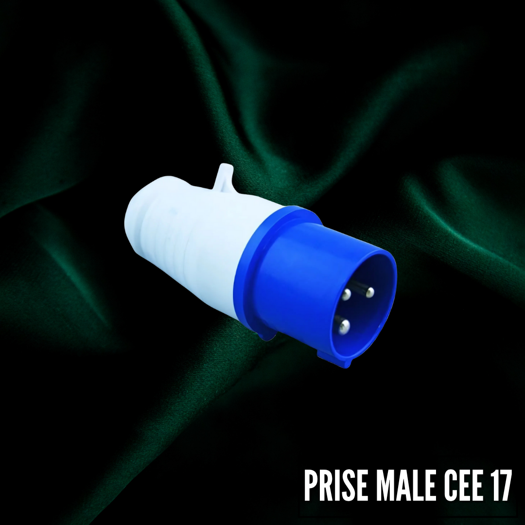Prise mâle CEE 17