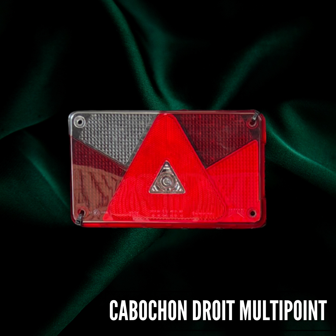 Cabochon droit Multipoint