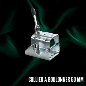 Collier à boulonner 60 mm