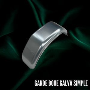 Garde-boue galvanisé simple