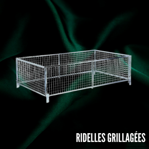 Ridelles grillagées