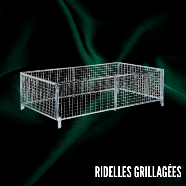 Ridelles grillagées