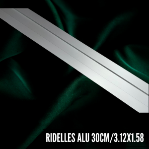 Ridelles aluminium 30 cm – 3,12 x 1,58 m