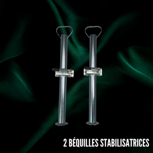 Jeu de 2 béquilles stabilisatrices
