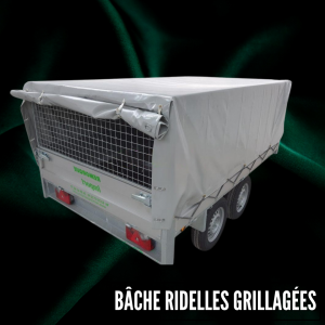 Bâche ridelles grillagées