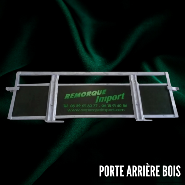 Ridelle arrière bois