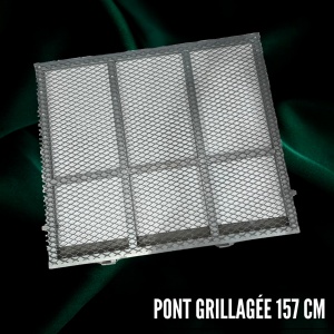 Pont grillagé 157 cm